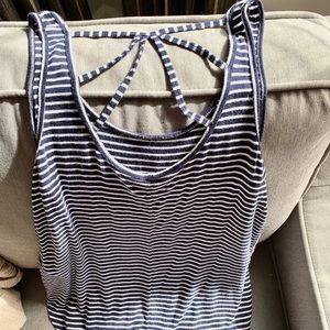 Hollister striped tank top
